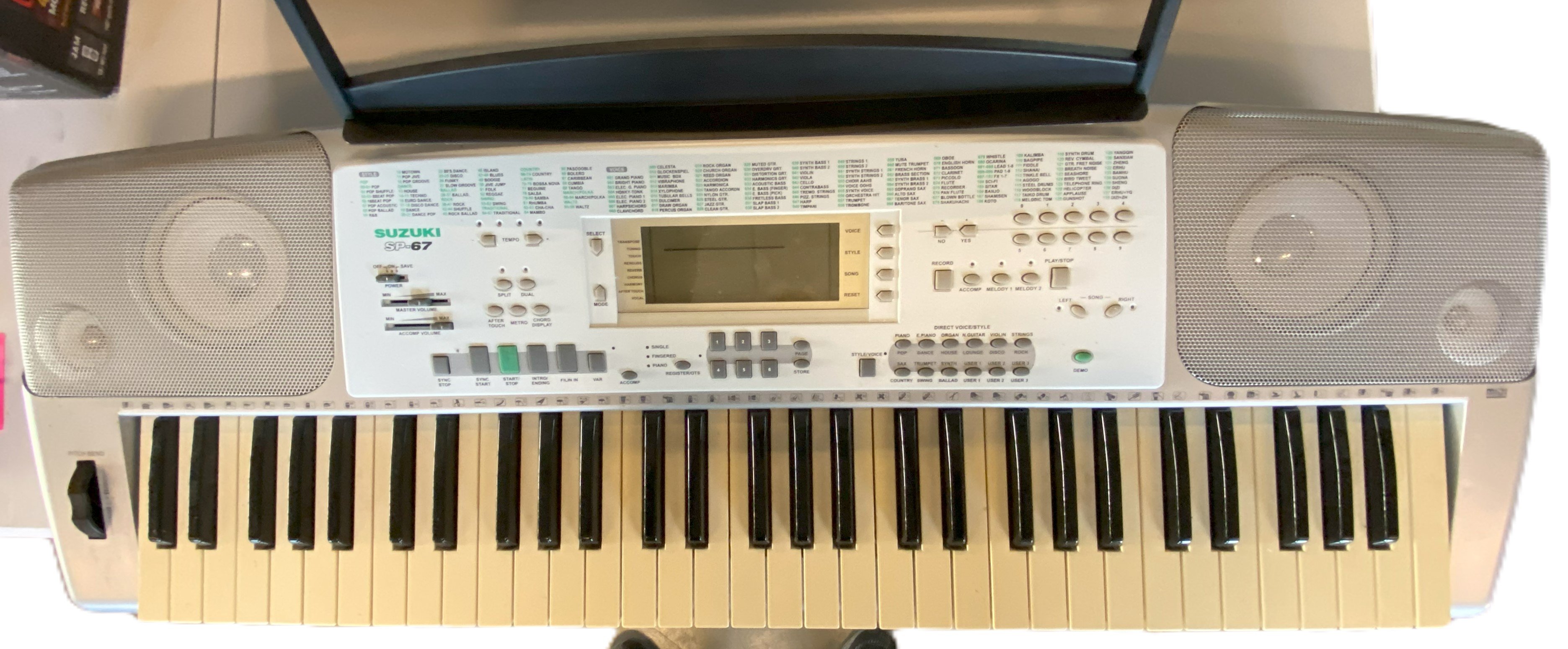 USED Suzuki SP 67 Keyboard Used products Allround Musik
